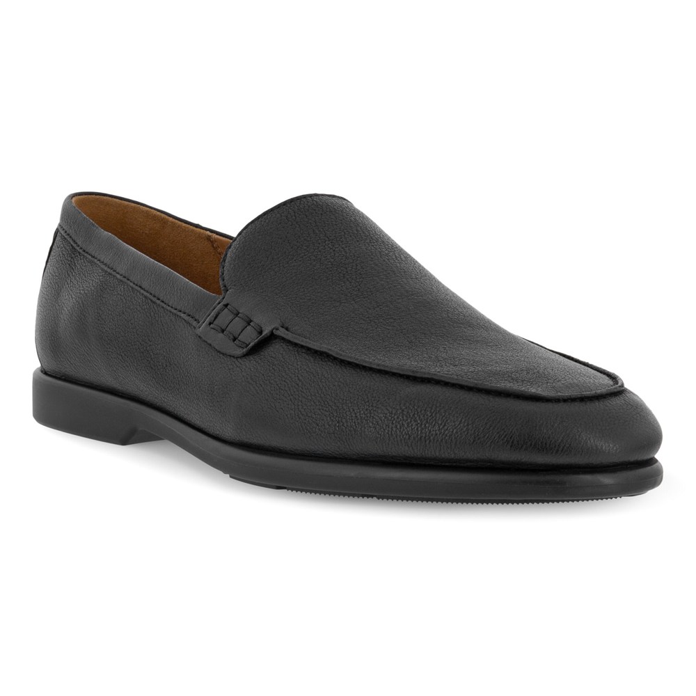 ECCO Mens Slip On Black - Citytray Lite - AZC-187460